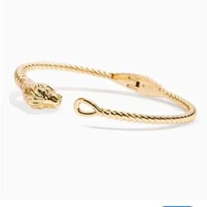 Stella & Dot Lion Head jewel eye bracelet
